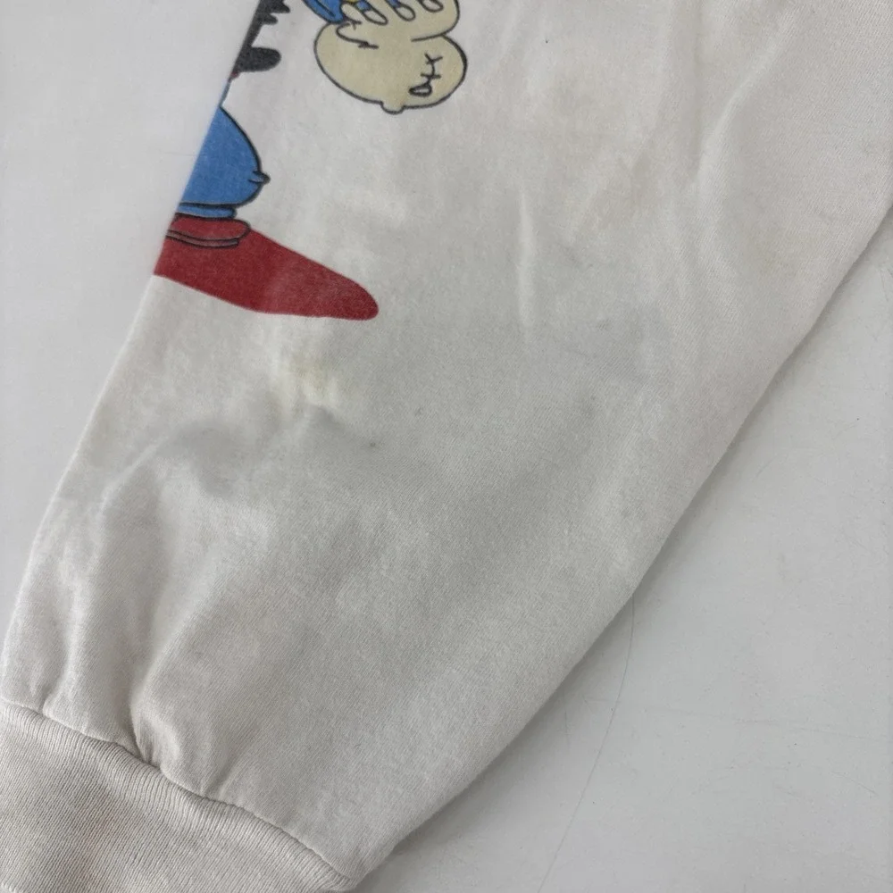 Vintage Kids Boys Popeye‎ The Sailor Pants Spinach Can Stretch Small Cartoon